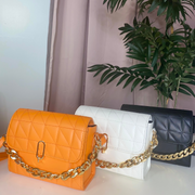 Lexi Front Chain Purse (Black)