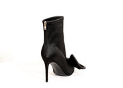 Perfection Oversized Bow Bootie (Black)
