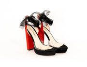 Get Em Girl Strappy Platform Heels - Red