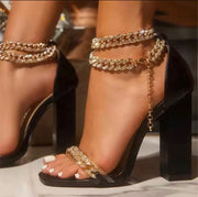 Camilla Diamond Chain Sandal